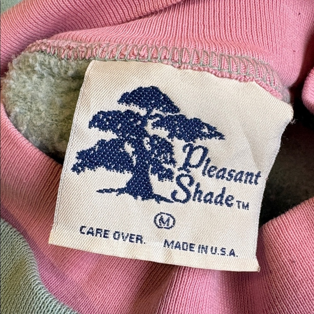 Vintage 80s Pleasant Shade Friends are Never Far Away Embroidered Sweatshirt - Picture 4 of 5
